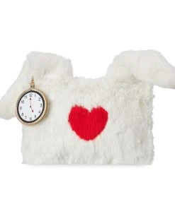 Disney Pouch Bag - White Rabbit - Alice In Wonderland