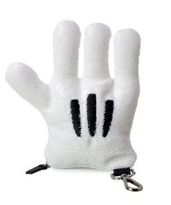 Disney Pouch Bag - Mickey Mouse Glove - Sequined