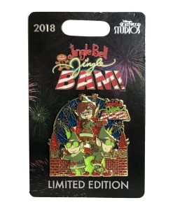 Disney Holiday Pin - 2018 Jingle Bell Jingle Bam - Prep And Landing