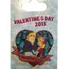 Disney Valentine's Day Pin - 2015 - Frozen - Kristoff And Anna -Disney Sales Shop 2015 01 26201119