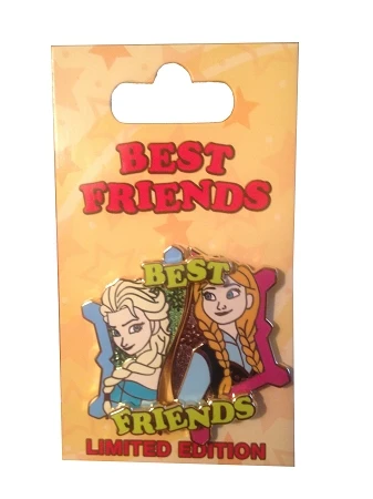 Disney Frozen Pin - Best Friends - Elsa And Anna 3 Disney Frozen Pin - Best Friends - Elsa And Anna