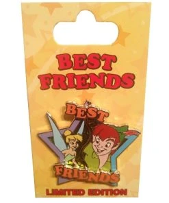 Disney Best Friends Pin - Tinker Bell And Peter Pan