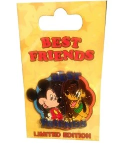 Disney Best Friends Pin - Mickey Mouse And Pluto