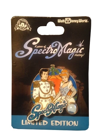 Disney Spectomagic Pin - Piece Of Disney History - Cinderella & Prince 3 Disney Spectomagic Pin - Piece Of Disney History - Cinderella & Prince