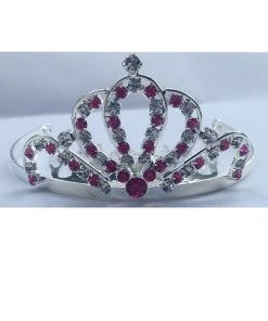 Disney Haircomb - Princess Tiara Barrette - Pink