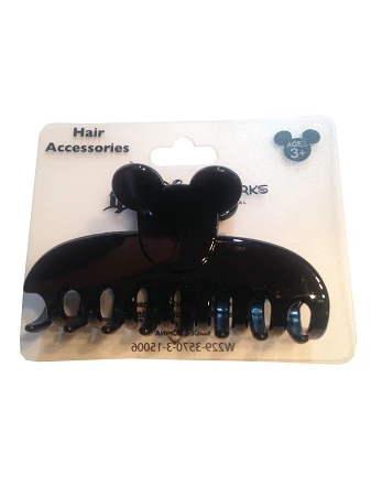 Disney Hair Accessory - Mickey Mouse Hair Clip - Black 3 Disney Hair Accessory - Mickey Mouse Hair Clip - Black
