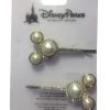 Disney Hair Accessory - Mickey Mouse Barrette Clip - Jeweled Pearl 2 Disney Hair Accessory - Mickey Mouse Barrette Clip - Jeweled Pearl -Disney Sales Shop 2015 07 03121716