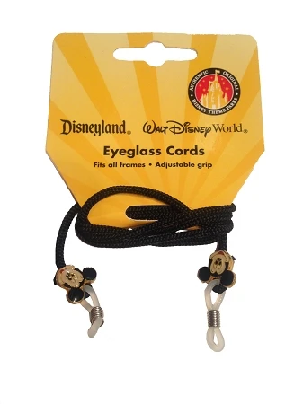 Disney Eyeglass Cords - Mickey Mouse - Adjustable Grips 3 Disney Eyeglass Cords - Mickey Mouse - Adjustable Grips