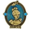Disney Birthstone Pin - Princess Cinderella - March -Disney Sales Shop 2016 02 02171354