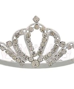 Disney Haircomb - Princess Tiara Barrette - Clear