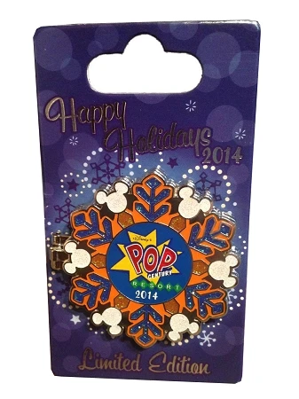 Disney Holidays Resort Pin - 2014 Pop Century Resort 3 Disney Holidays Resort Pin - 2014 Pop Century Resort