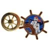 Disney Pirates Of The Caribbean Pin - Ship's Wheel