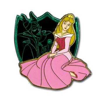 Disney Valiant Villain Series Pin - Sleeping Beauty - Limited Edition 3 Disney Valiant Villain Series Pin - Sleeping Beauty - Limited Edition