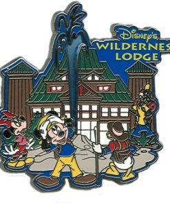 Disney Wilderness Lodge Pin - Mickey Mouse Logo