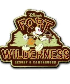 Disney Pin- Fort Wilderness Resort & Campground Mickey