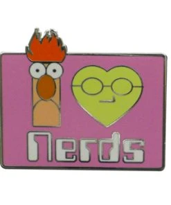 Disney Muppets Pin - I Love Nerds