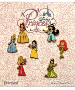 Disney Princess Pin Set - Little Princess Mini Set - 7 Pins
