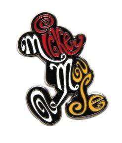 Disney Mickey Pin - M I C K E Y Mickey Mouse