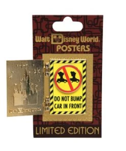 Disney Attraction Poster Pin - Grand Prix Raceway - Limited Edition