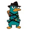 Disney Christmas Pin - Agent P From Disney's Phineas And Ferb