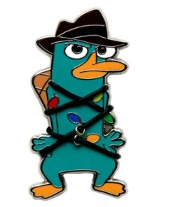 Disney Christmas Pin - Agent P From Disney's Phineas And Ferb