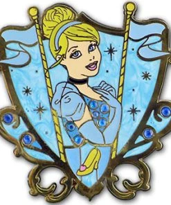 Disney Princess Pin - Princess Cinderella Jeweled