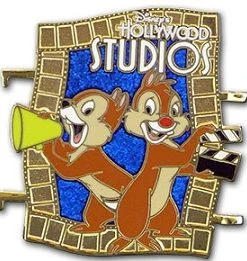 Disney Passholder Pin - Puzzle Set - Hollywood Studios Chip Dale - LE