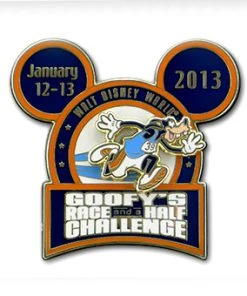Disney Marathon Pin - 2013 Goofy Race & A Half
