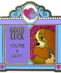 Disney Good Luck, Bad Luck Pin - March - Lady - Limited Edition