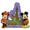Disney Maze Pin - Mickey And Minnie Castle