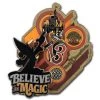 Disney 2013 Retro Art Pin - Sorcerer Mickey - Believe In Magic -Disney Sales Shop 400007323568