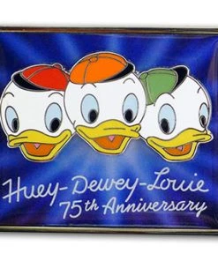 Disney 75th Anniversary Pin - Huey, Dewey And Louie - Limited Edition