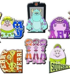 Disney Mystery Pin Set - Monsters University - 2 Random