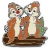 Disney Chip N' Dale Pin - Standing On A Log -Disney Sales Shop 400007390744