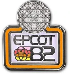 Disney Epcot Pin - Epcot Retro Logo 1982