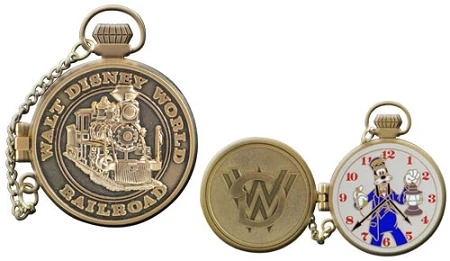 Disney Train Pocket Watch Series Pin - Goofy - Limited Edition 3 Disney Train Pocket Watch Series Pin - Goofy - Limited Edition