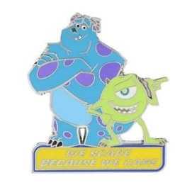 Disney Monsters University Pin - Mike And Sully – Because We Care