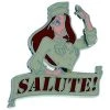 Disney Jessica Rabbit Pin - Jessica Salute