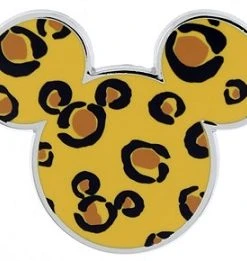 Disney Animal Kingdom Pin - Mickey Mouse Leopard Print