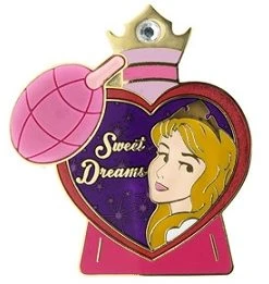 Disney Eau De Magique Pin - Perfume Bottle - Aurora - March