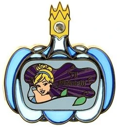 Disney Eau De Magique Pin - Perfume Bottle - Cinderella - February