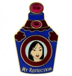 Disney Eau De Magique Pin - Perfume Bottle - Mulan - January