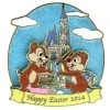 Disney Easter Pin - Happy Easter 2014 - Chip & Dale