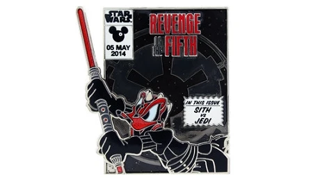Disney Star Wars Pin - 2014 Revenge Of The Fifth - Sith Donald 3 Disney Star Wars Pin - 2014 Revenge Of The Fifth - Sith Donald