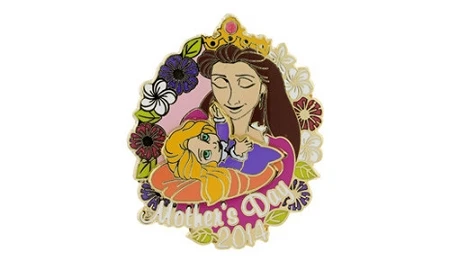 Disney Mother's Day Pin - 2014 – Queen And Baby Rapunzel 3 Disney Mother's Day Pin - 2014 – Queen And Baby Rapunzel