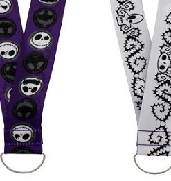 Disney Pin Lanyard - Nightmare Before Christmas - Two Sided