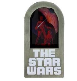 Disney Star Wars Weekends Pin - 2014 Luke And Leia 2 Moon Poster Pin