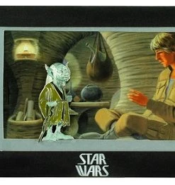 Disney Star Wars Weekends - 2014 Jumbo Yoda Pin With Mini-Print