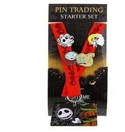Disney Pin Starter Set - Nightmare Before Christmas - Red