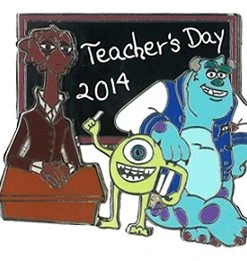 Disney Teacher Day Pin - 2014 National Teacher Day - MU
